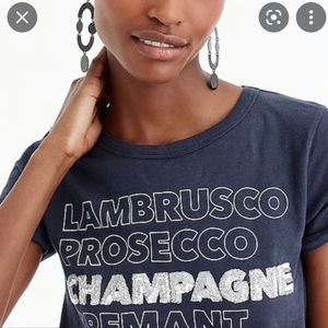 J.Crew champagne 🍾 tee